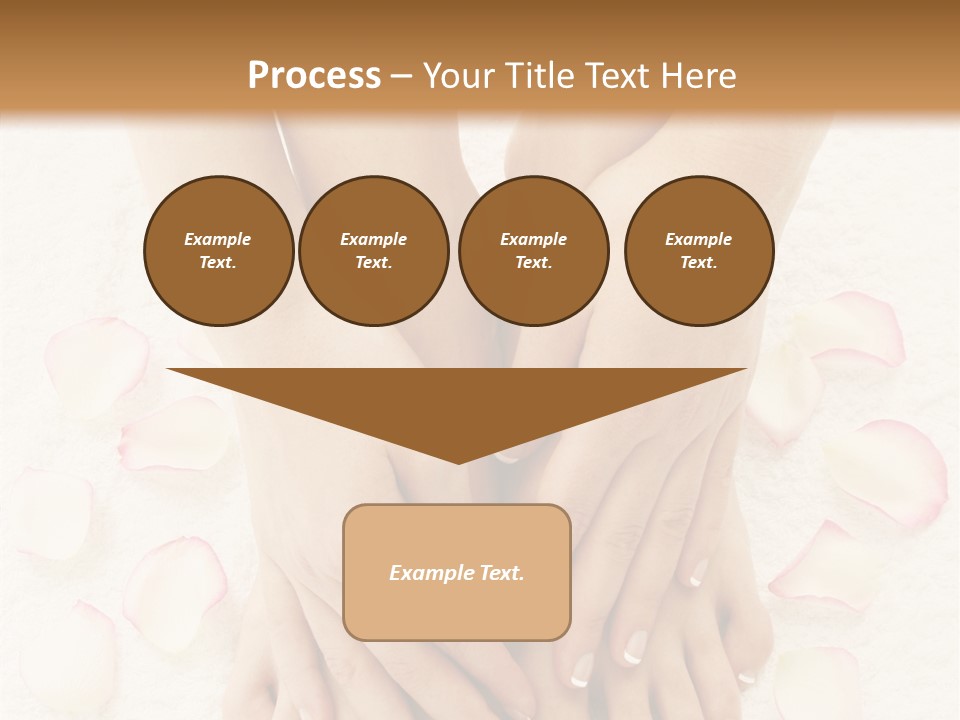 Towel Blossom Botany PowerPoint Template
