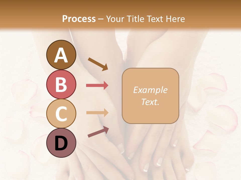 Towel Blossom Botany PowerPoint Template