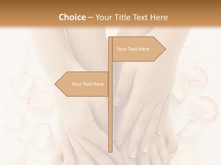 Towel Blossom Botany PowerPoint Template