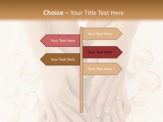 Towel Blossom Botany PowerPoint Template
