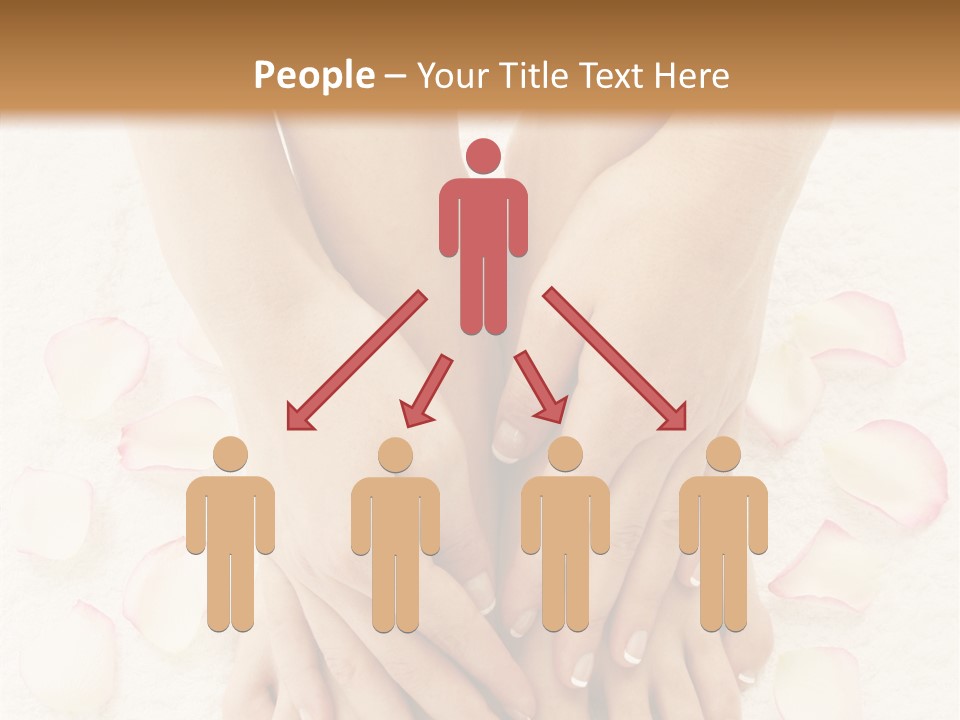 Towel Blossom Botany PowerPoint Template