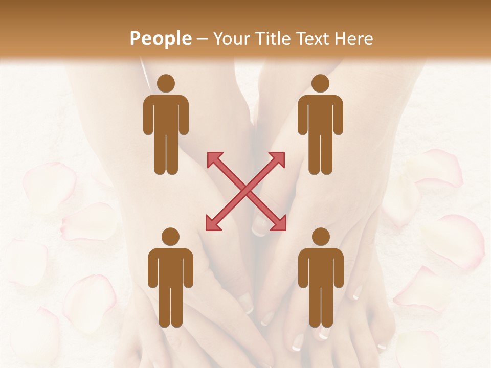 Towel Blossom Botany PowerPoint Template