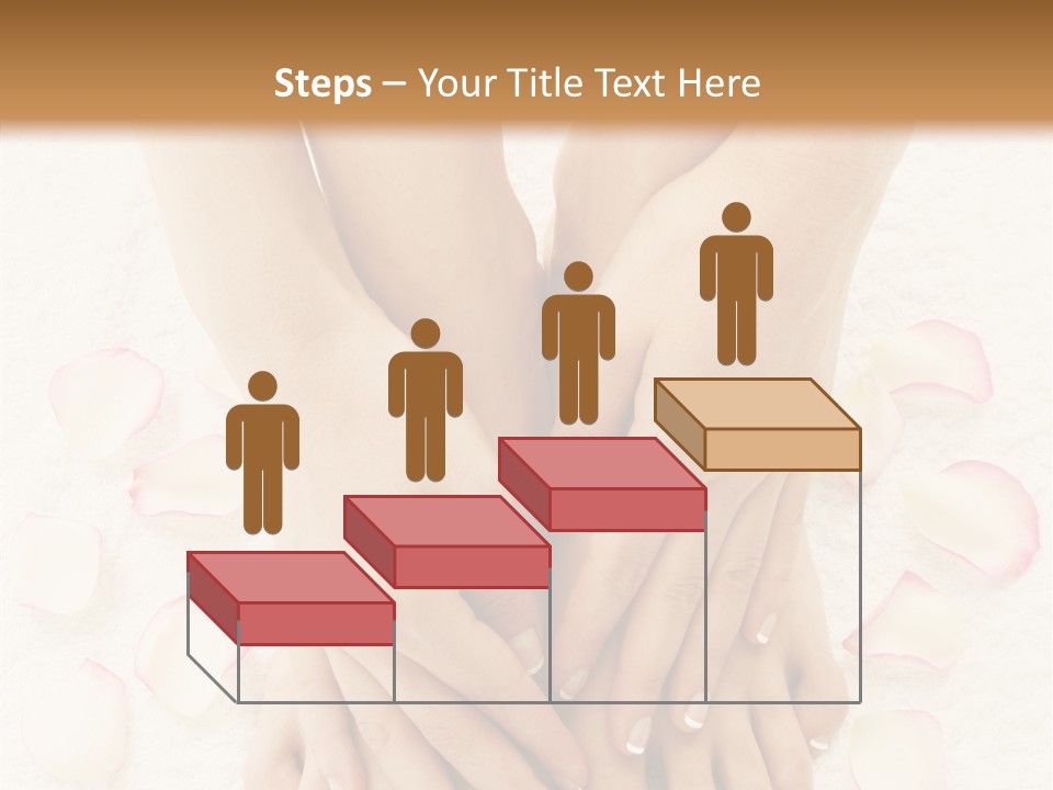 Towel Blossom Botany PowerPoint Template