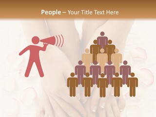Towel Blossom Botany PowerPoint Template