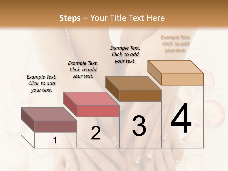 Towel Blossom Botany PowerPoint Template
