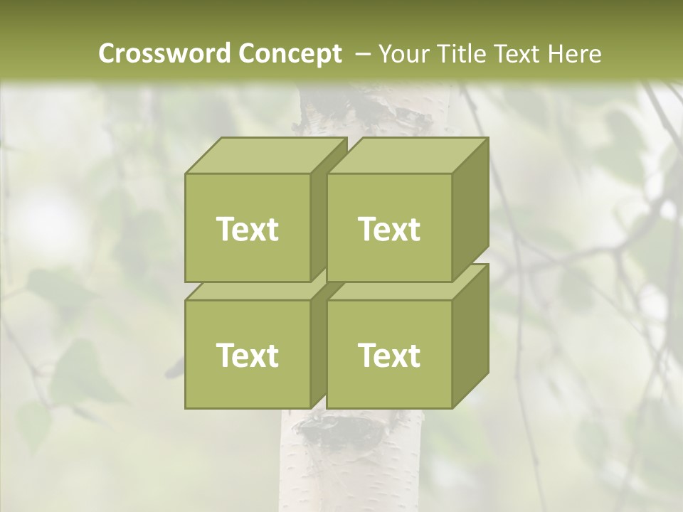 Flora Fragment Verdure PowerPoint Template