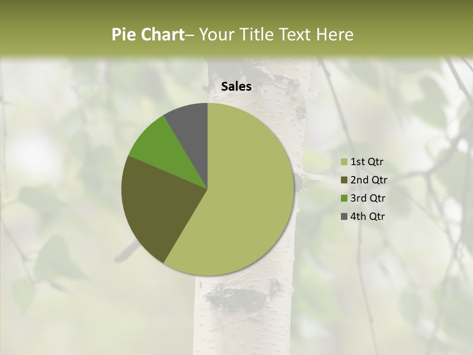 Flora Fragment Verdure PowerPoint Template