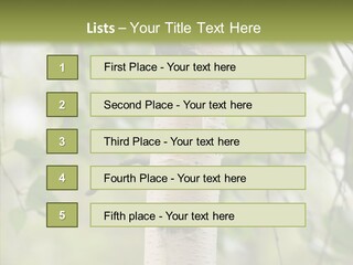 Flora Fragment Verdure PowerPoint Template