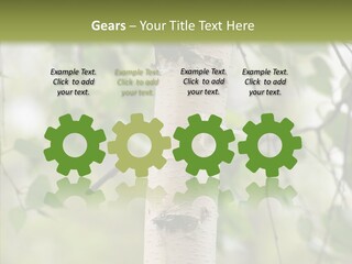 Flora Fragment Verdure PowerPoint Template