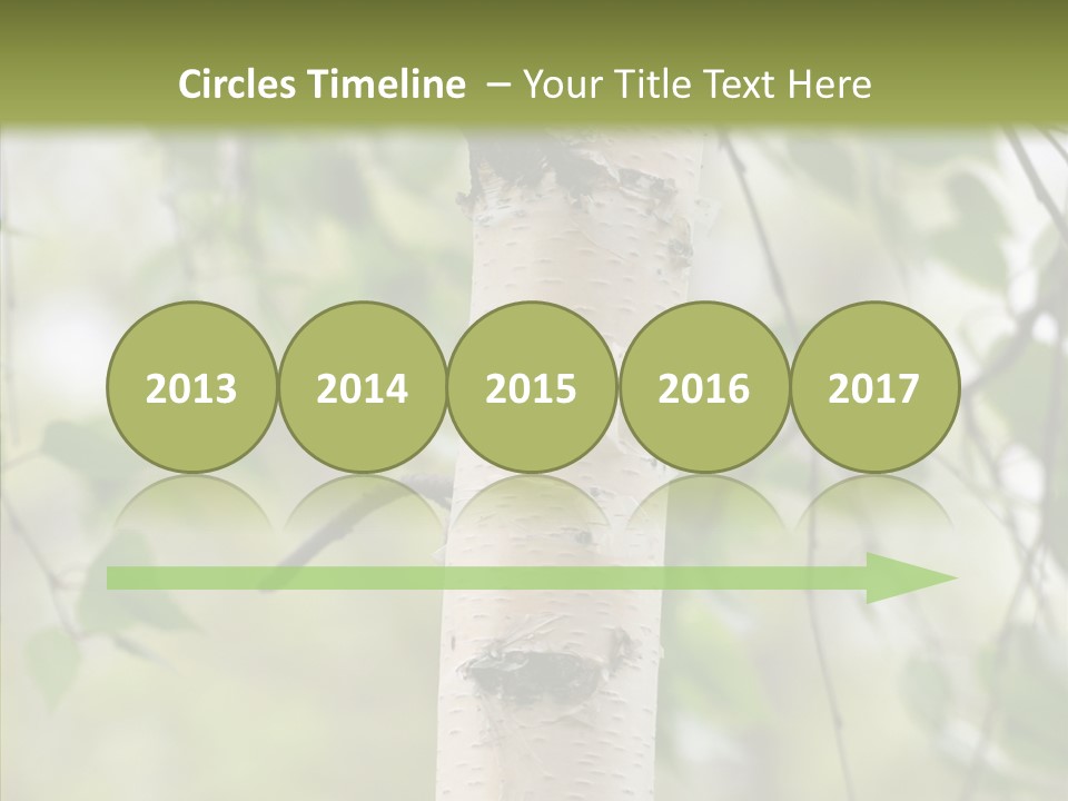 Flora Fragment Verdure PowerPoint Template