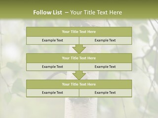 Flora Fragment Verdure PowerPoint Template