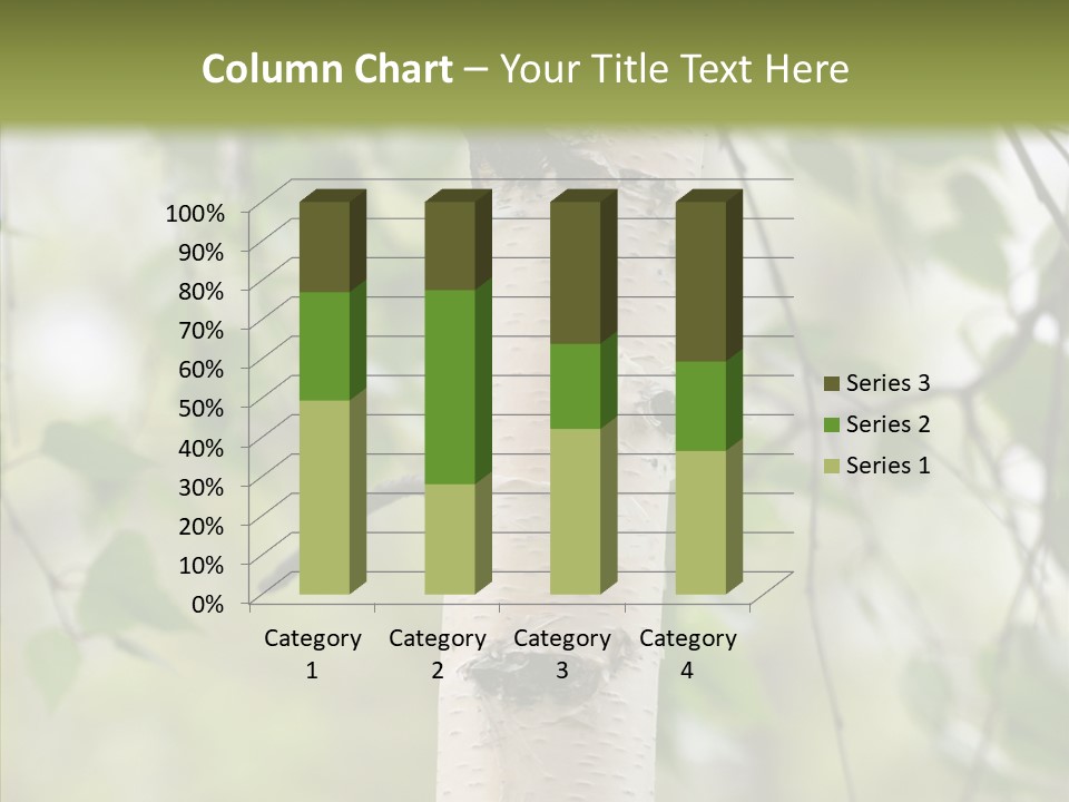 Flora Fragment Verdure PowerPoint Template
