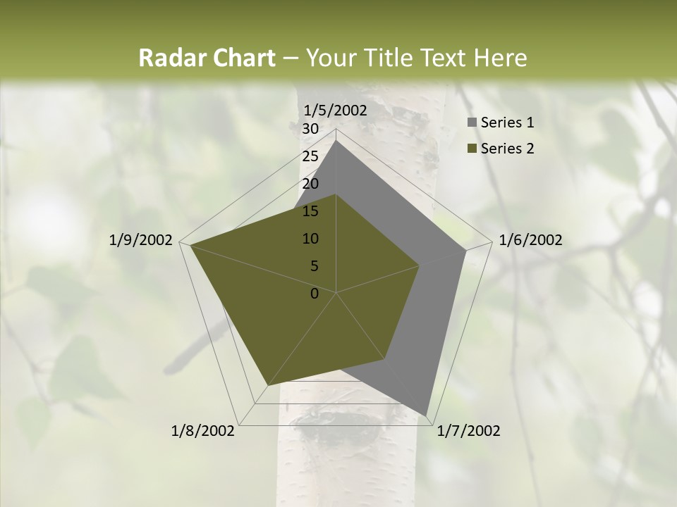Flora Fragment Verdure PowerPoint Template