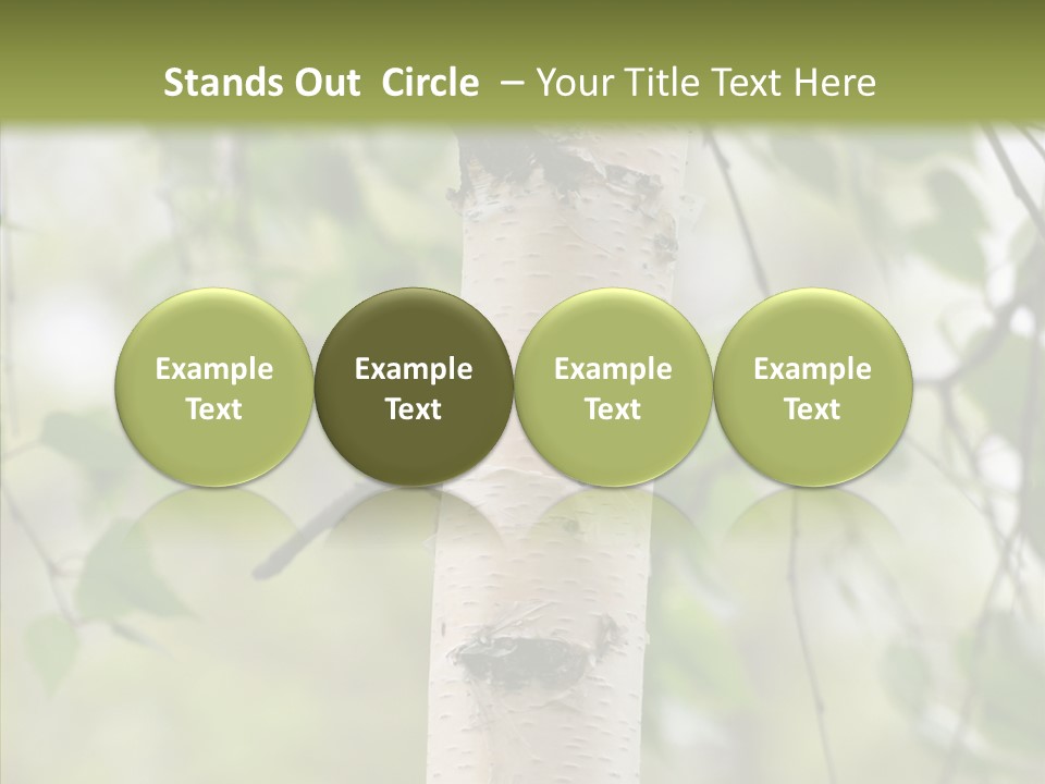 Flora Fragment Verdure PowerPoint Template