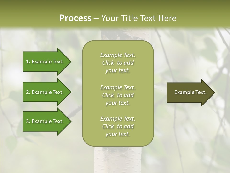 Flora Fragment Verdure PowerPoint Template