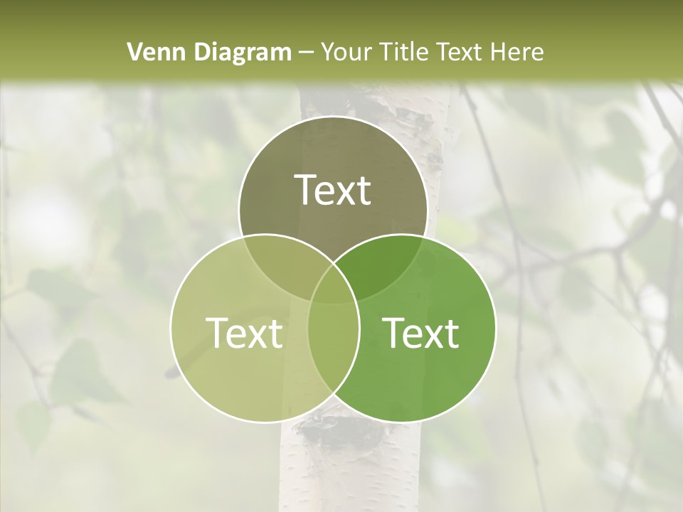 Flora Fragment Verdure PowerPoint Template