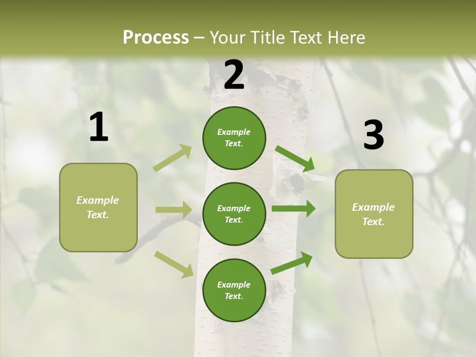 Flora Fragment Verdure PowerPoint Template