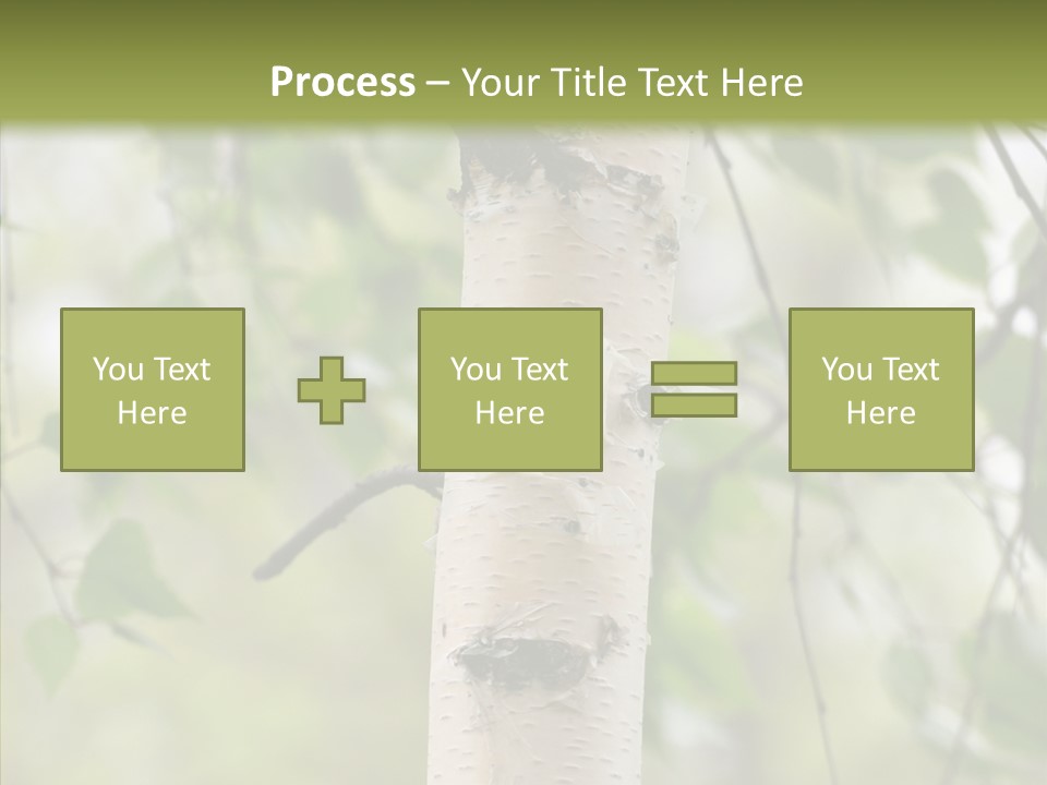 Flora Fragment Verdure PowerPoint Template
