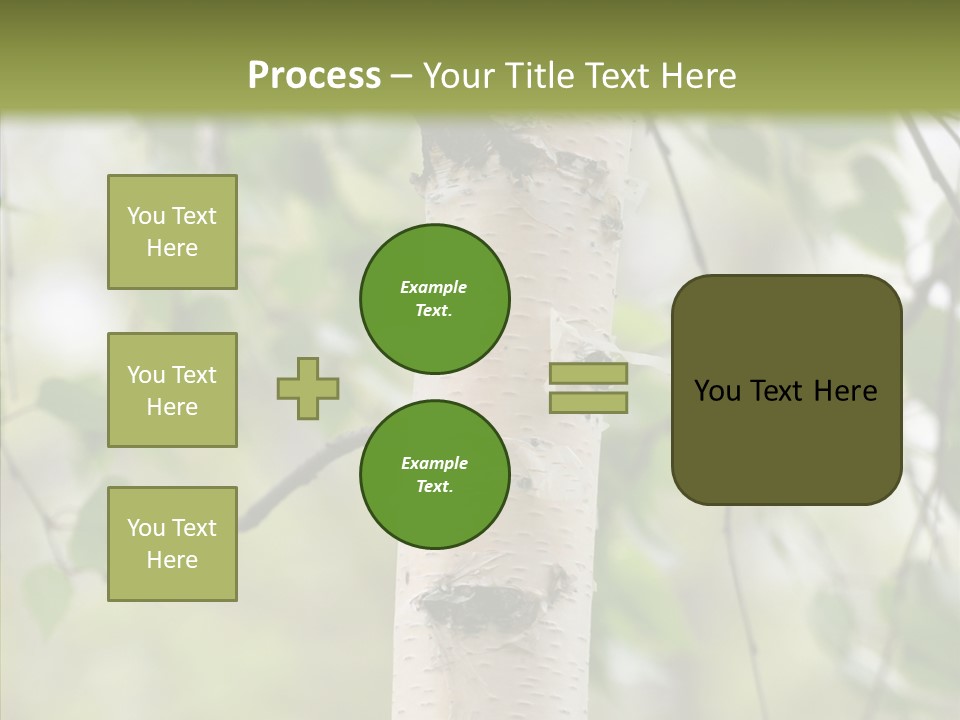 Flora Fragment Verdure PowerPoint Template