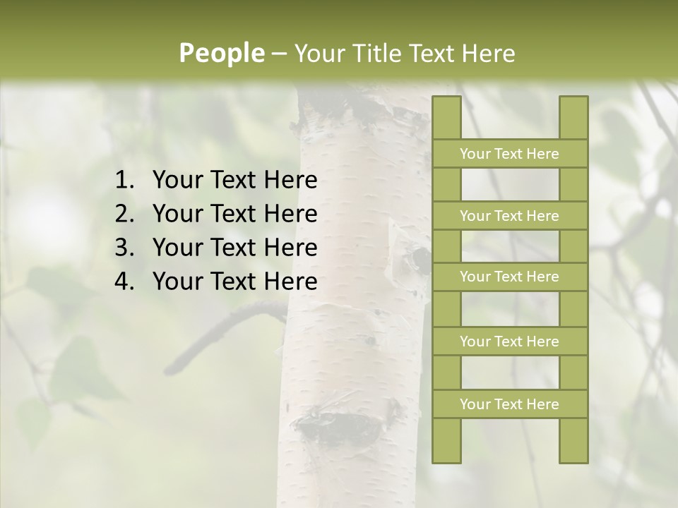 Flora Fragment Verdure PowerPoint Template