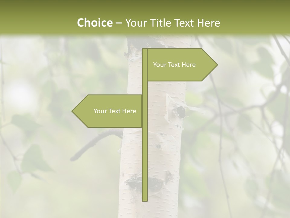 Flora Fragment Verdure PowerPoint Template