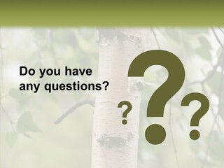 Flora Fragment Verdure PowerPoint Template