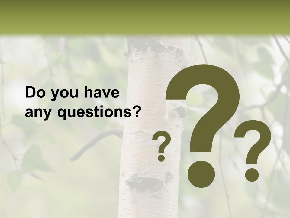 Flora Fragment Verdure PowerPoint Template