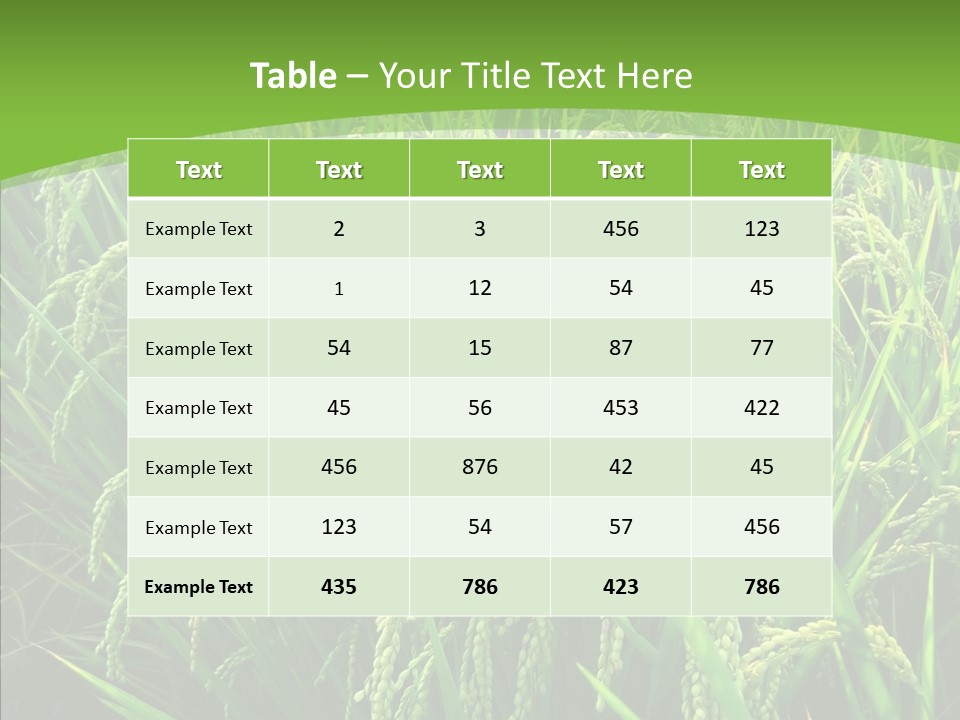 Leaf Primary Lush PowerPoint Template