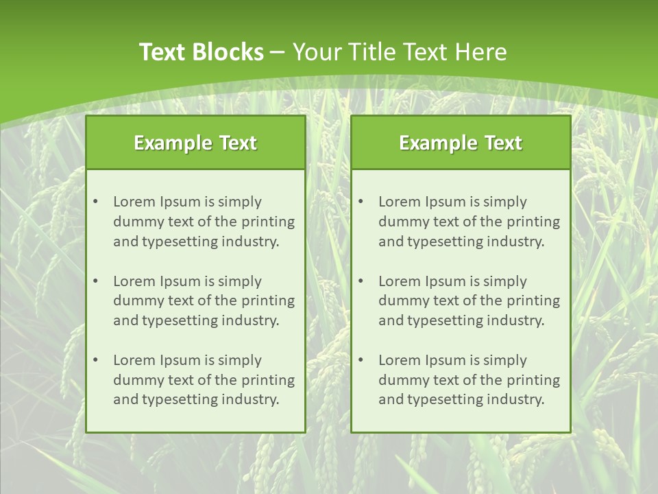 Leaf Primary Lush PowerPoint Template