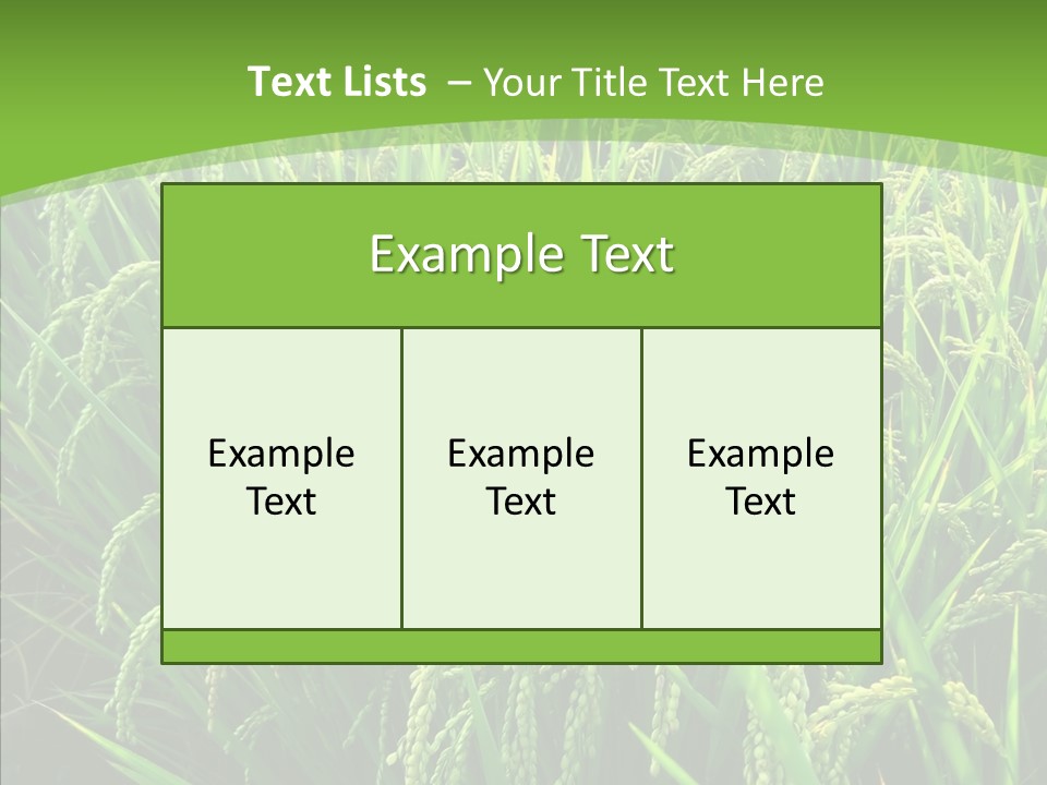 Leaf Primary Lush PowerPoint Template