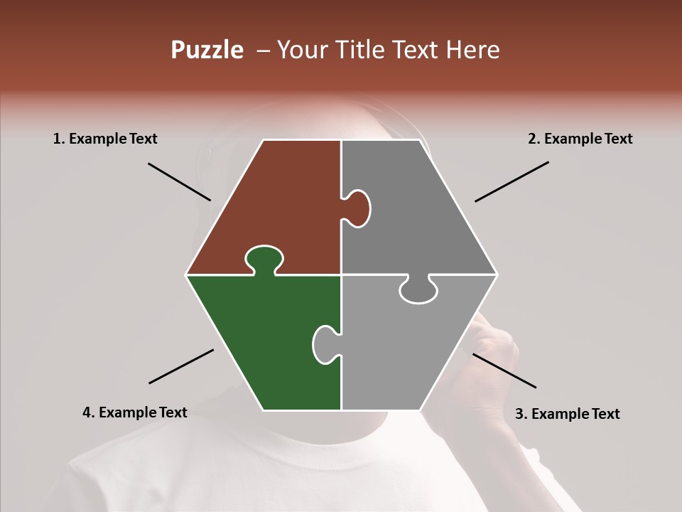 Boy Deejay Passion PowerPoint Template