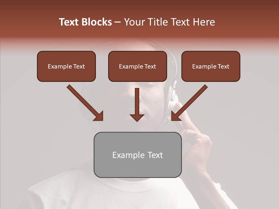 Boy Deejay Passion PowerPoint Template