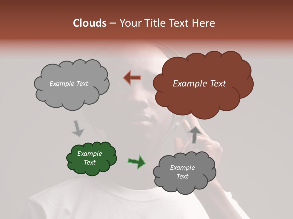 Boy Deejay Passion PowerPoint Template