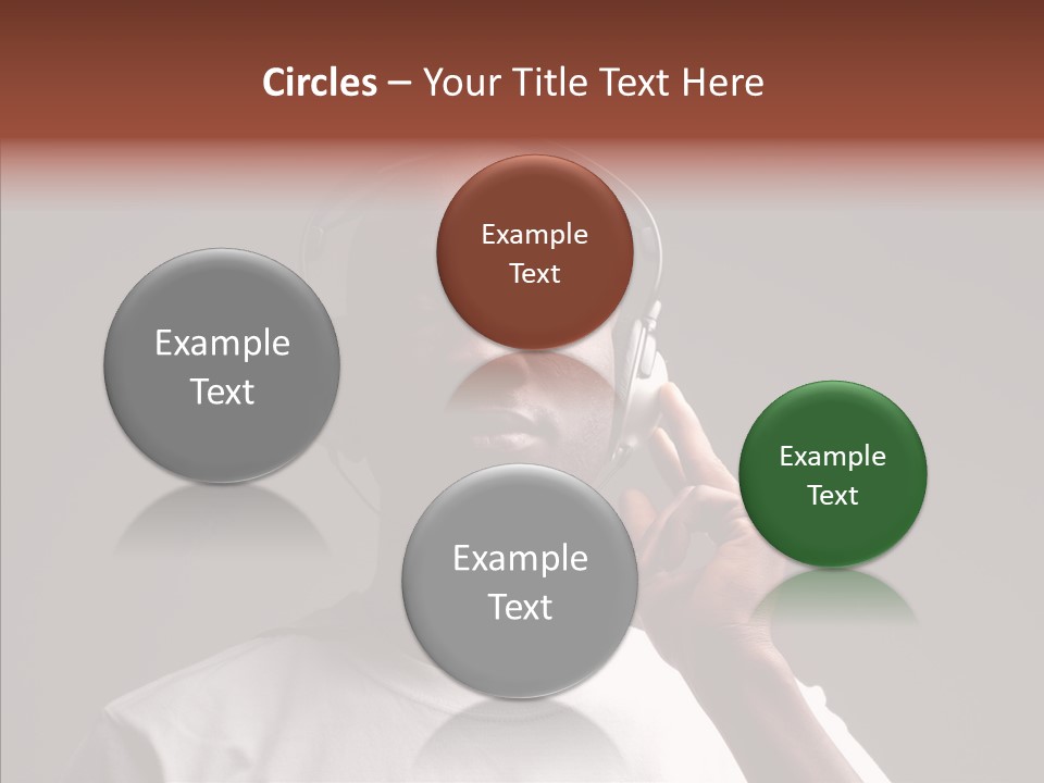 Boy Deejay Passion PowerPoint Template