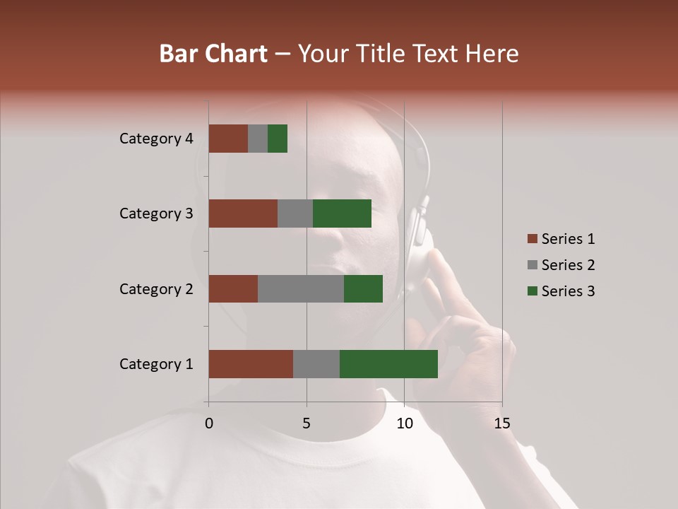 Boy Deejay Passion PowerPoint Template
