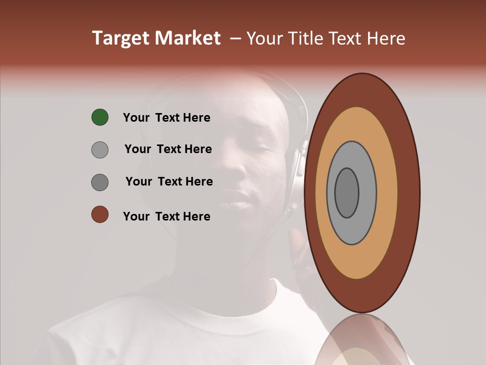 Boy Deejay Passion PowerPoint Template