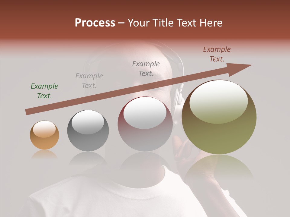 Boy Deejay Passion PowerPoint Template