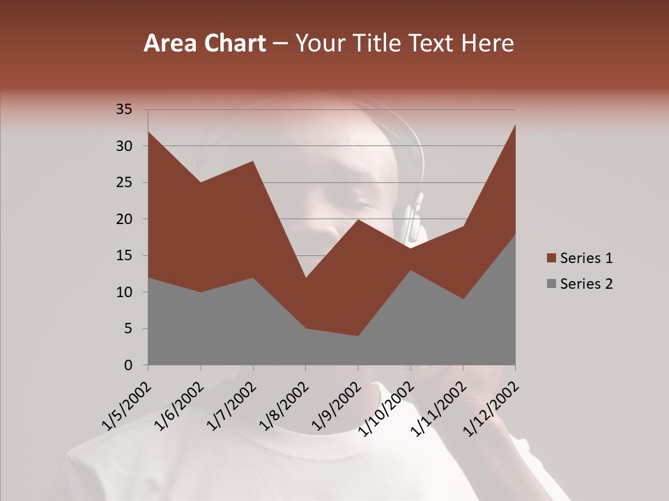 Boy Deejay Passion PowerPoint Template