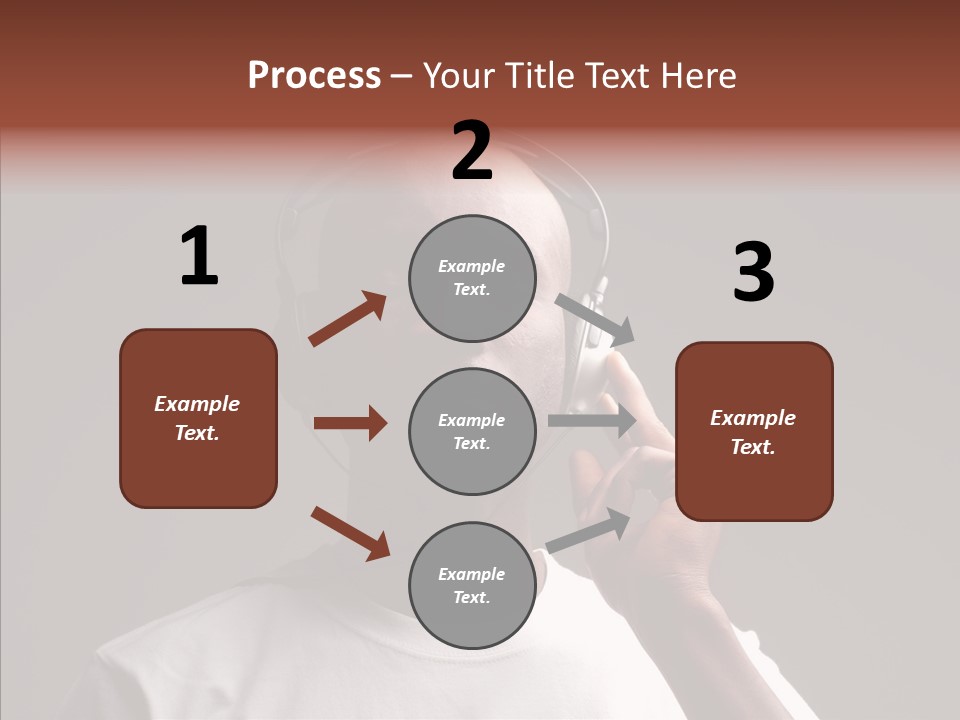 Boy Deejay Passion PowerPoint Template