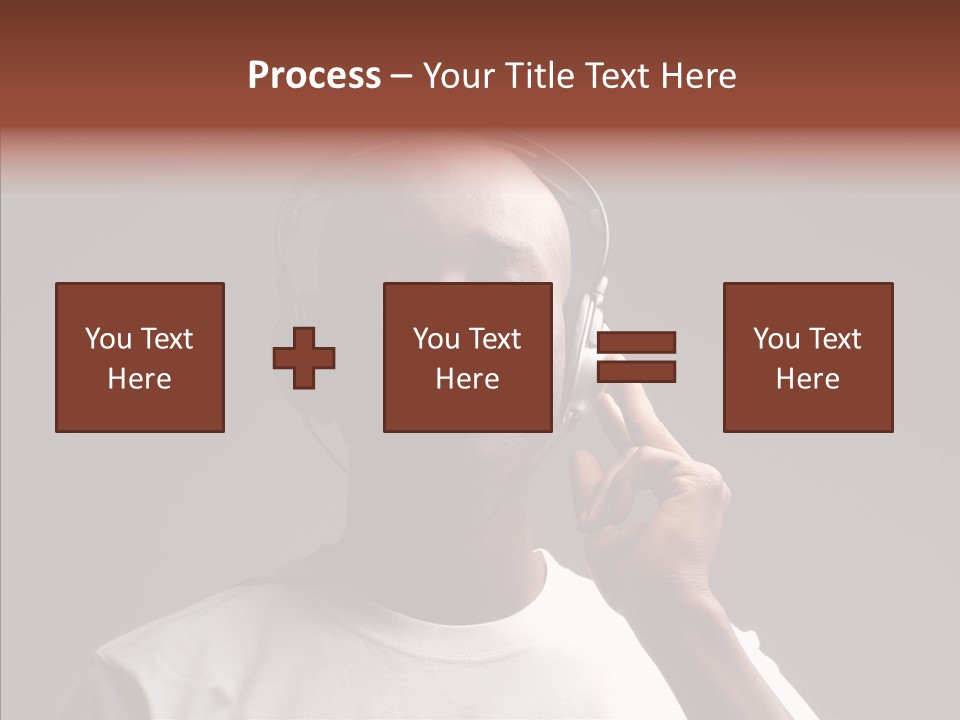 Boy Deejay Passion PowerPoint Template