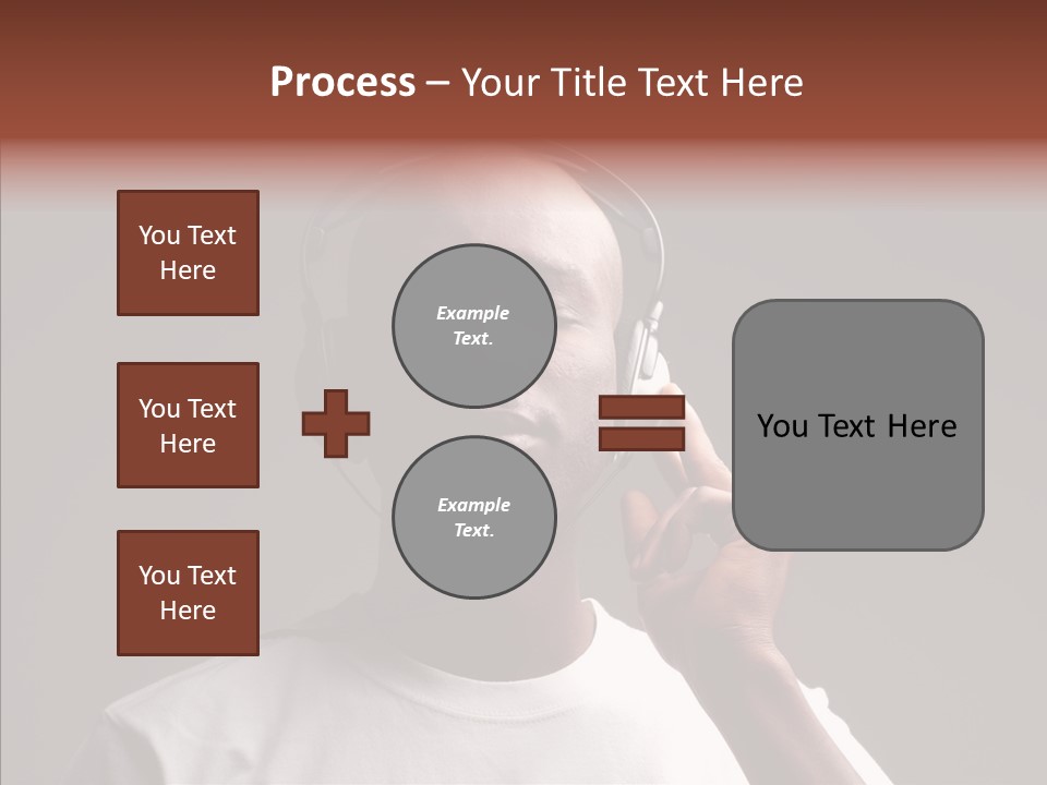 Boy Deejay Passion PowerPoint Template