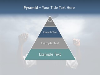 Sky Dribble Boy PowerPoint Template