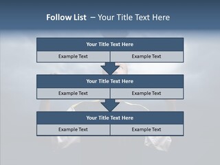 Sky Dribble Boy PowerPoint Template