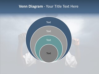 Sky Dribble Boy PowerPoint Template
