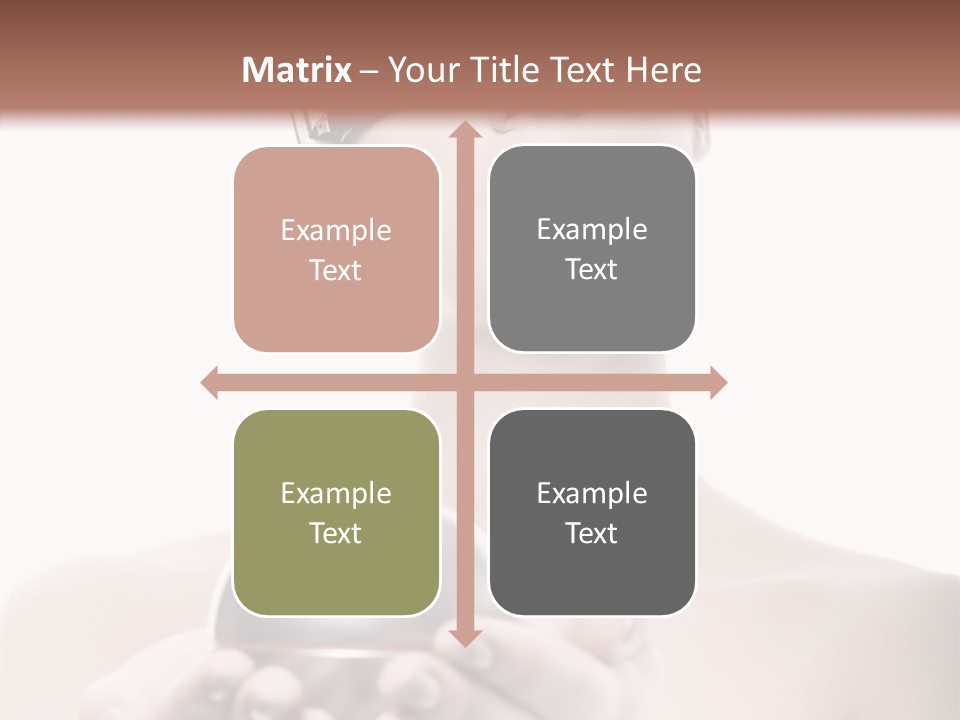 Clean Plastic Girl PowerPoint Template