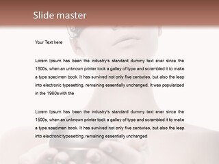 Clean Plastic Girl PowerPoint Template