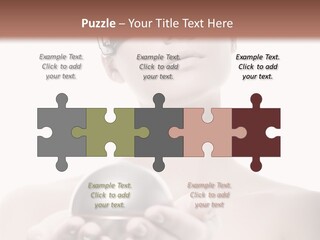 Clean Plastic Girl PowerPoint Template