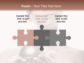 Clean Plastic Girl PowerPoint Template