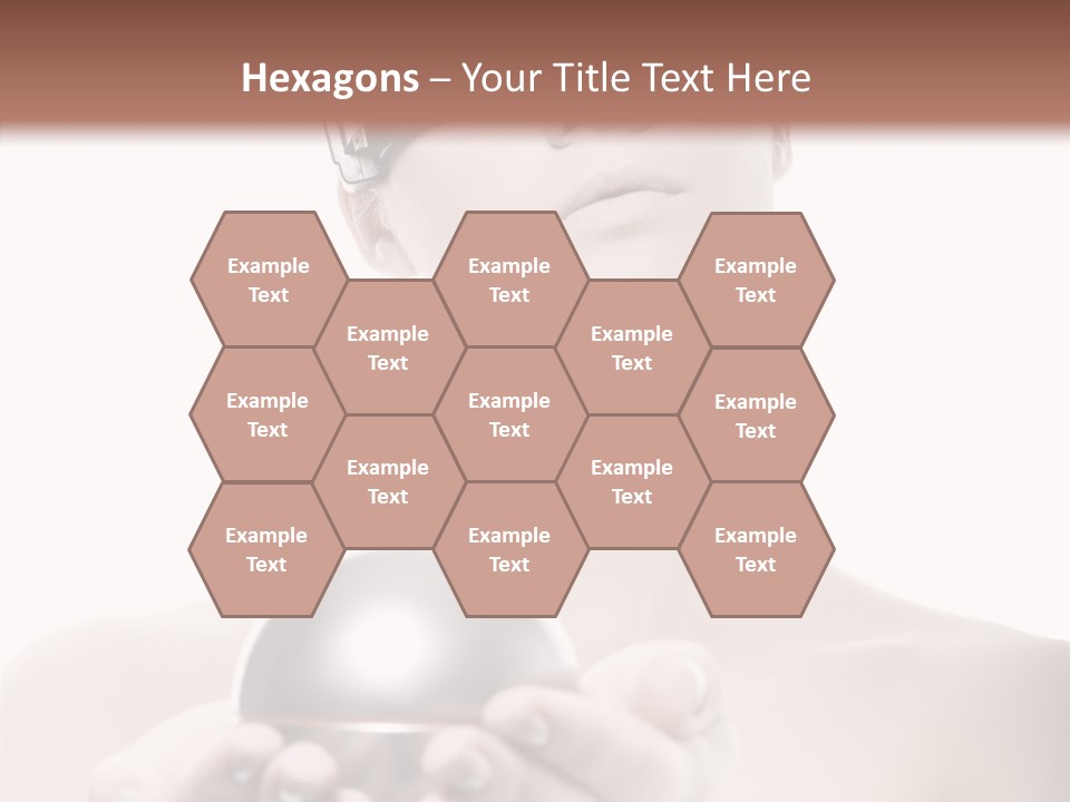 Clean Plastic Girl PowerPoint Template