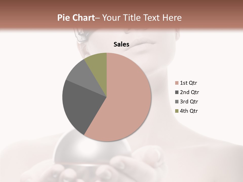 Clean Plastic Girl PowerPoint Template